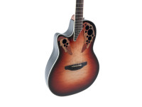 Ovation Celebrity Elite Plus CE44LX Mid Cutaway Ruby Burst Ovation Celebrity Elite Plus CE44LX Mid Cutaway Ruby Burst